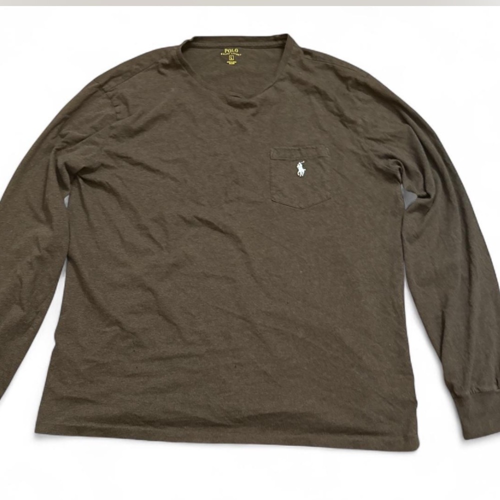 Polo Ralph Lauren Brown Long Sleeve Shirt